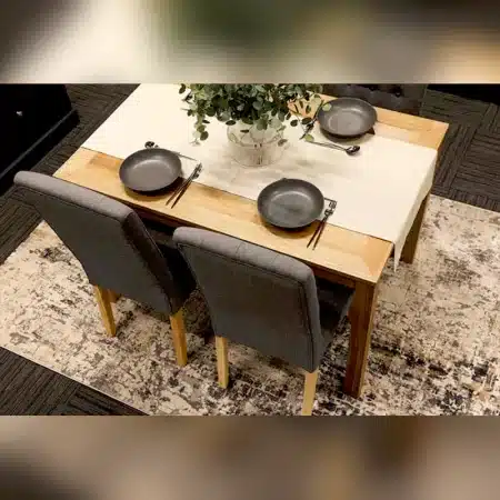 LPD Roma Chair Grey Linen (Pack Of 2)