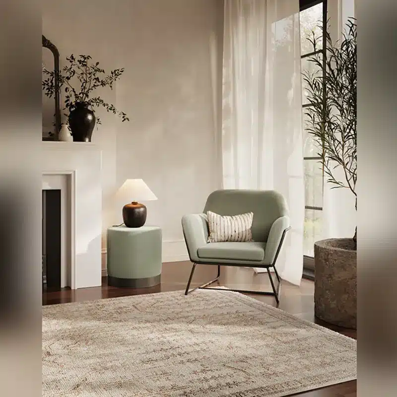 LPD Charles Armchair Sage (4)