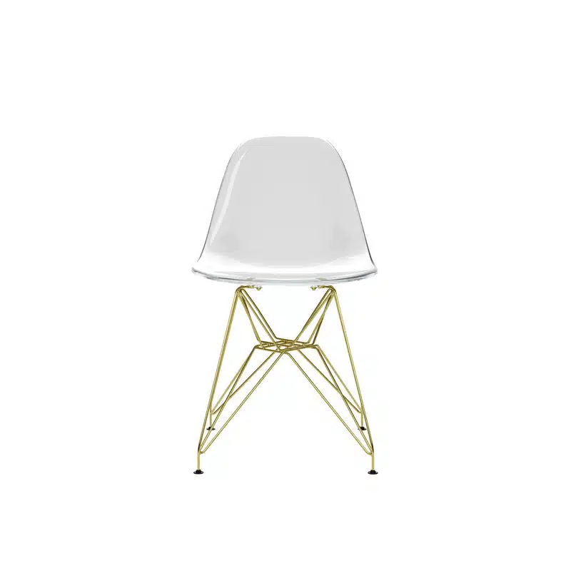 LPD Coco Dining Chair Clear-Gold