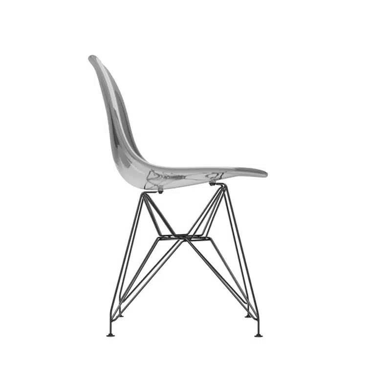 LPD Coco Dining Chair Smoked Black-Black