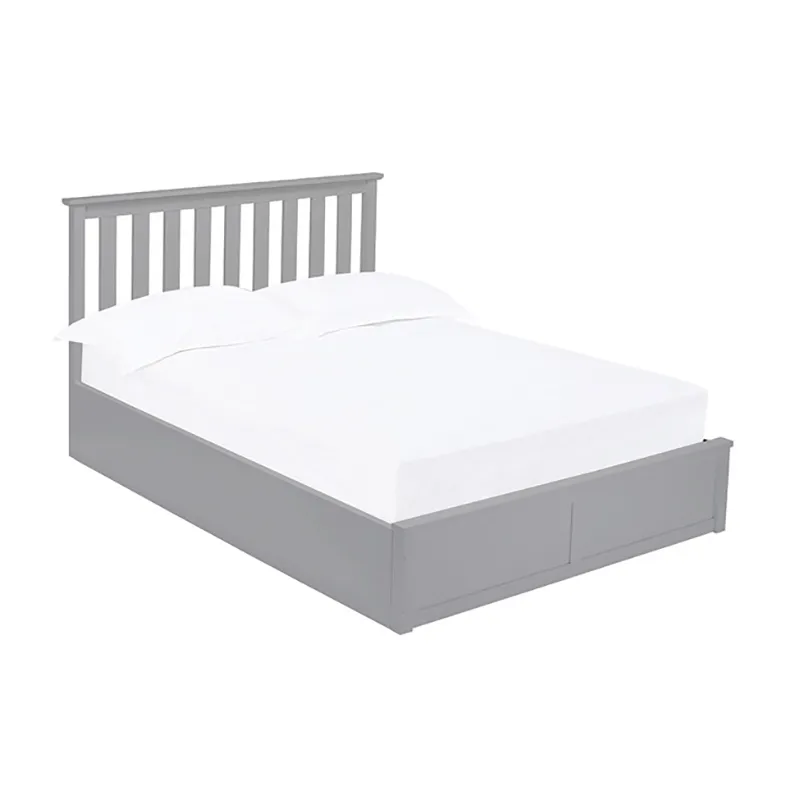 LPD Oxford Kingsize Bed Grey LPD Oxford Kingsize Bed Grey