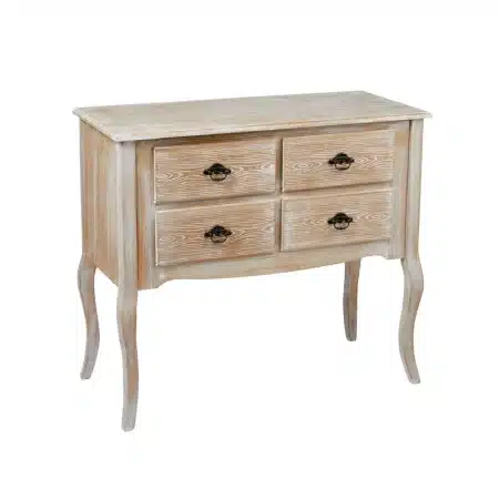 LPD Provence 4 Drawer Chest Weathered Oak