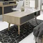 LPD Scandi Coffee Table Gre
