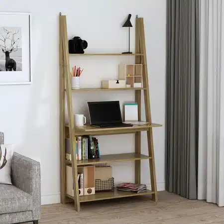 LPD Tiva Ladder Desk Oak (2)