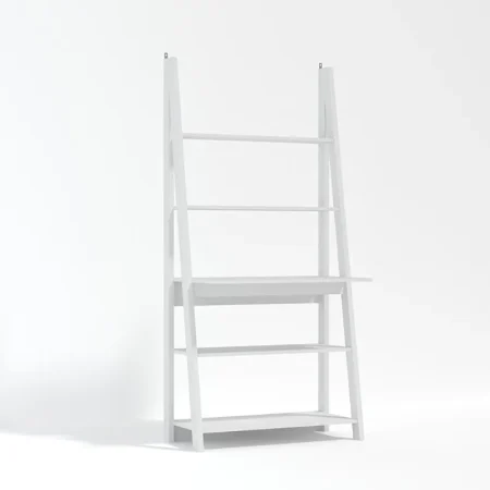LPD Tiva Ladder Desk White