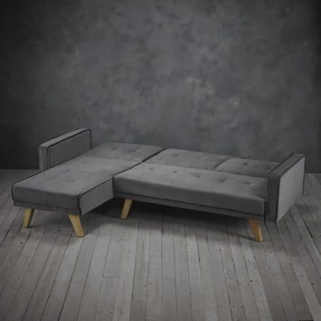 Kitson-Corner-Sofa-Bed-Silver-Grey-Velvet-LifeStyle