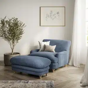Main page 43 Plumpton Chair Denim Blue LifeStyle