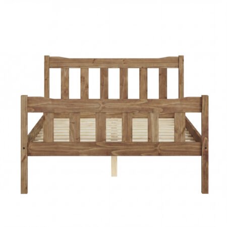 LPD Havana Pine Aztec Wax King Size Bed Frame 1
