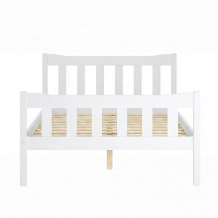 LPD Havana White Solid Pine King Size Bed Frame 1