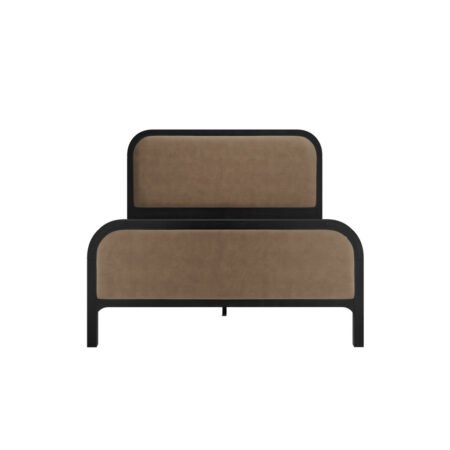 LPD Ines Mole Velvet King Size Bed Frame 1