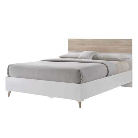LPD Stockholm White Oak King Size Bed Frame 1
