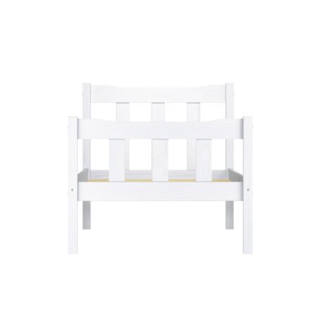 LPD Havana White Solid Pine Single Bed Frame 1