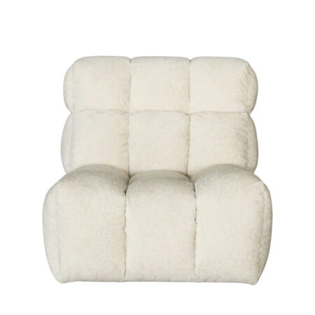 LPD Ace Ivory Swivel Accent Chair