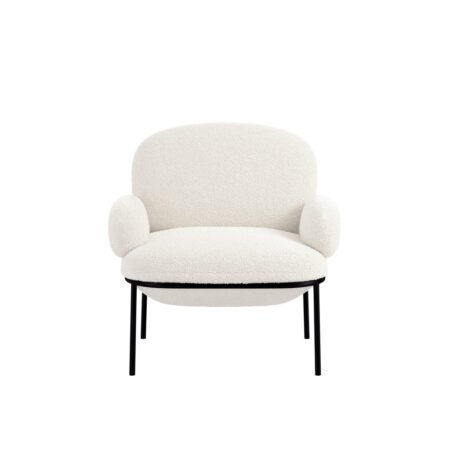 LPD Avery Ivory Sherpa Accent Chair