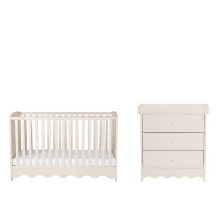 LPD Bebe Dancer 2 Piece Nursery Set Cashmere Cream