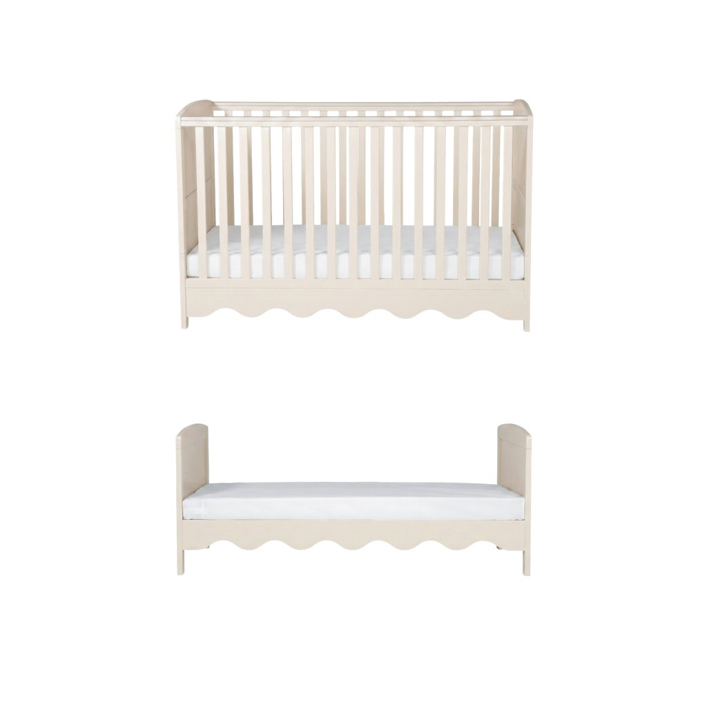 LPD Bebe Dancer 2 Piece Nursery Set – Cot Bed & Changing Unit – Cashmere Cream 6 LPD Bebe Dancer 2 Piece Nursery Set Cashmere Cream 5
