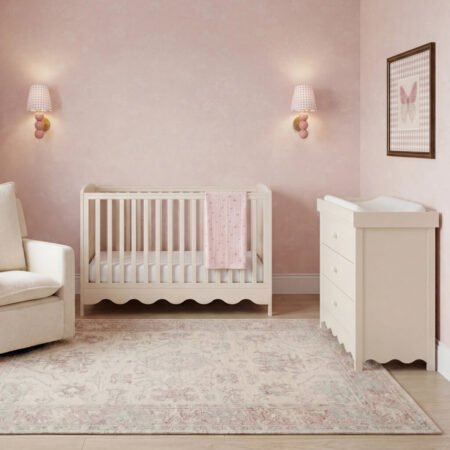 LPD Bebe Dancer 2 Piece Nursery Set Cashmere Cream lifestyle