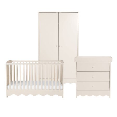 LPD Bebe Dancer 3 Piece Nursery Set Cashmere Cream