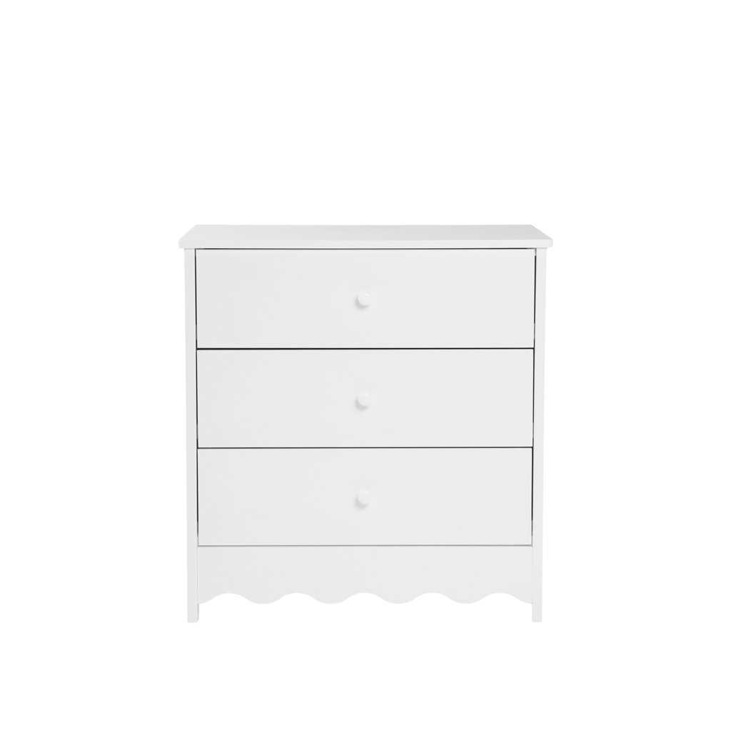 LPD Bebe Dancer Changing Unit with Drawers – White 6 LPD Bebe Dancer Changing Unit with Drawers White