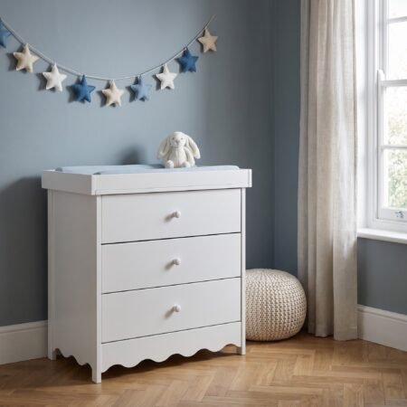 Main page 19 LPD Bebe Dancer Changing Unit with Drawers White lifestyle