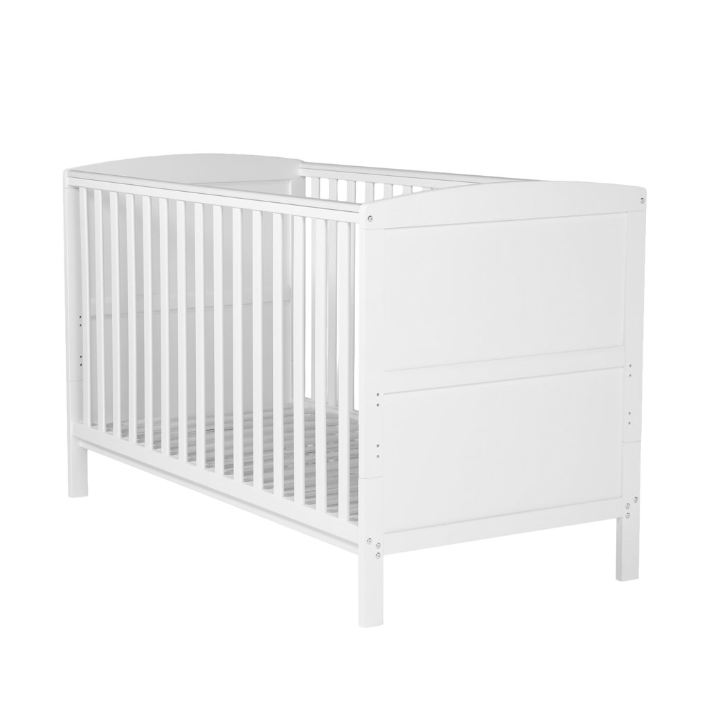 LPD Bebe Dreamer 2 Piece Nursery Set – Cot Bed & Changing Unit – White 3 LPD Bebe Dreamer 2 Piece Nursery Set White