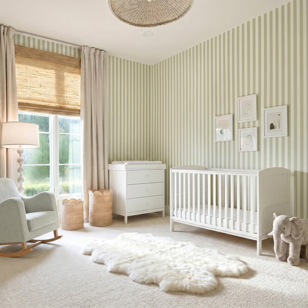 LPD Bebe Dreamer 2 Piece Nursery Set – Cot Bed & Changing Unit – White 1 LPD Bebe Dreamer 2 Piece Nursery Set White lifestyle