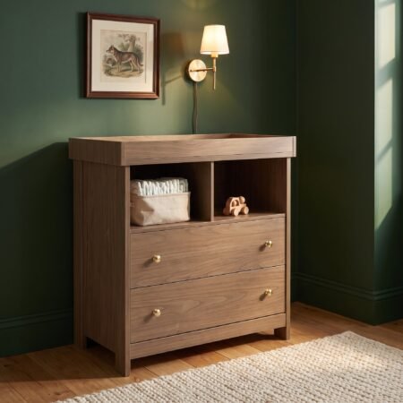 Main page 15 LPD Bebe Seeker Changing Unit with Drawers Drift Oak lifestyle