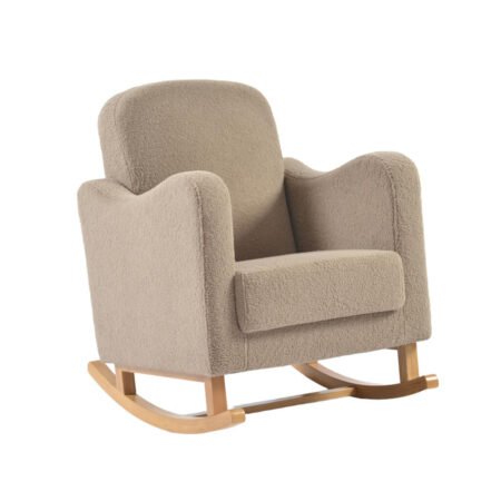LPD Bebe Soother Rocking Nursing Chair Biscuit Teddy Fabric