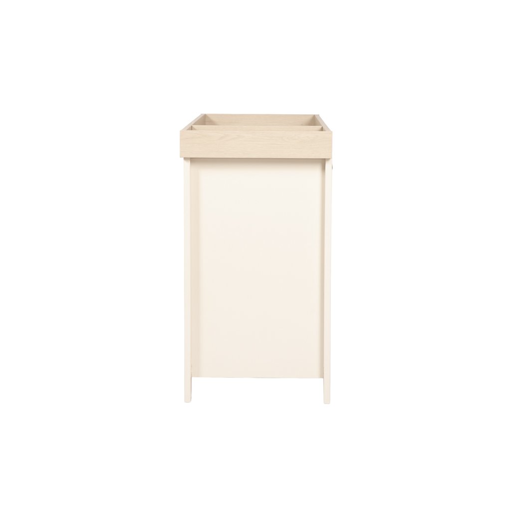 LPD Bebe Wanderer Wide Changing Unit with Drawers – Cashmere Cream & Oak 7 LPD Bebe Wanderer Wide Changing Unit with Drawers Cashmere Cream and Oak