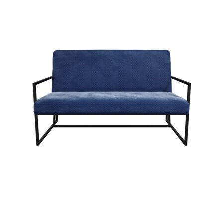 LPD Chance Oxford Blue Velvet Sofa