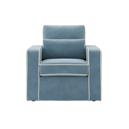 LPD Diego Ice Blue Accent Chair