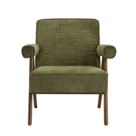 LPD Ember Leaf Herringbone Chenille Accent Chair