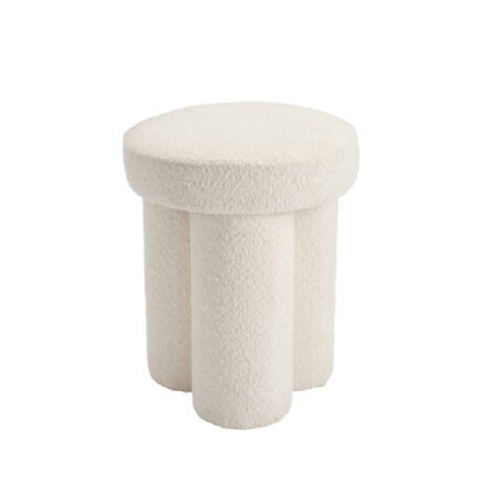 LPD Fargo Snow Boucle Stool