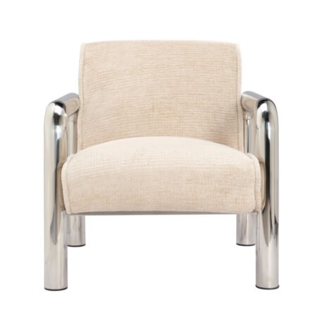 LPD Haider Shortbread Chenille Accent Chair