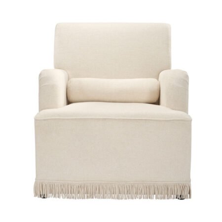 LPD Josephine Crema Fringed Accent Chair