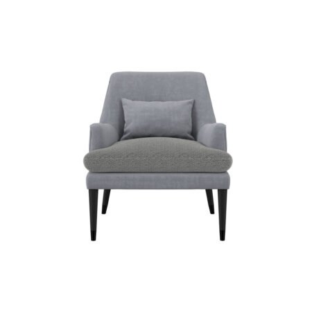 LPD Montana Soft Grey Linen Blend Accent Chair