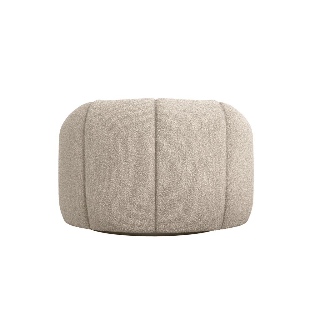 LPD Nao Buff Boucle Swivel Accent Chair 5 LPD Nao Buff Boucle Swivel Accent Chair
