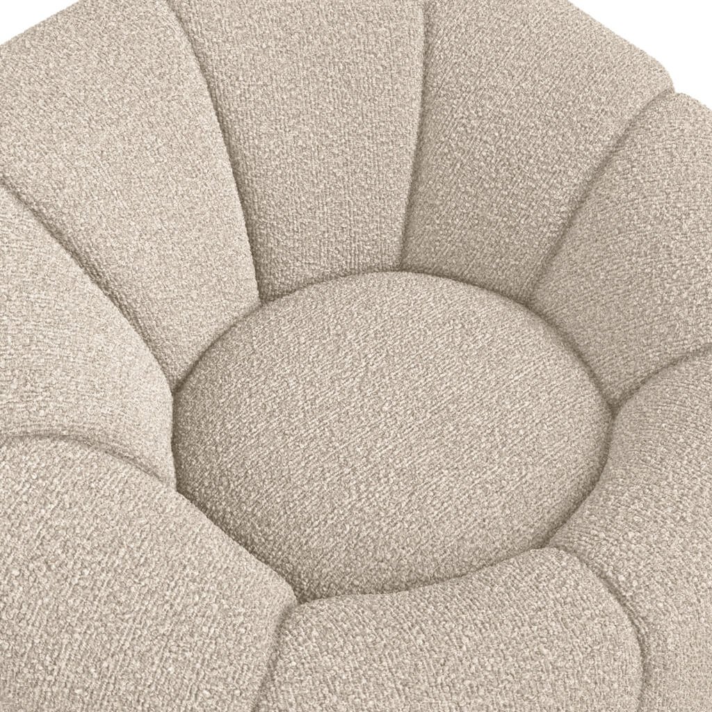 LPD Nao Buff Boucle Swivel Accent Chair 6 LPD Nao Buff Boucle Swivel Accent Chair