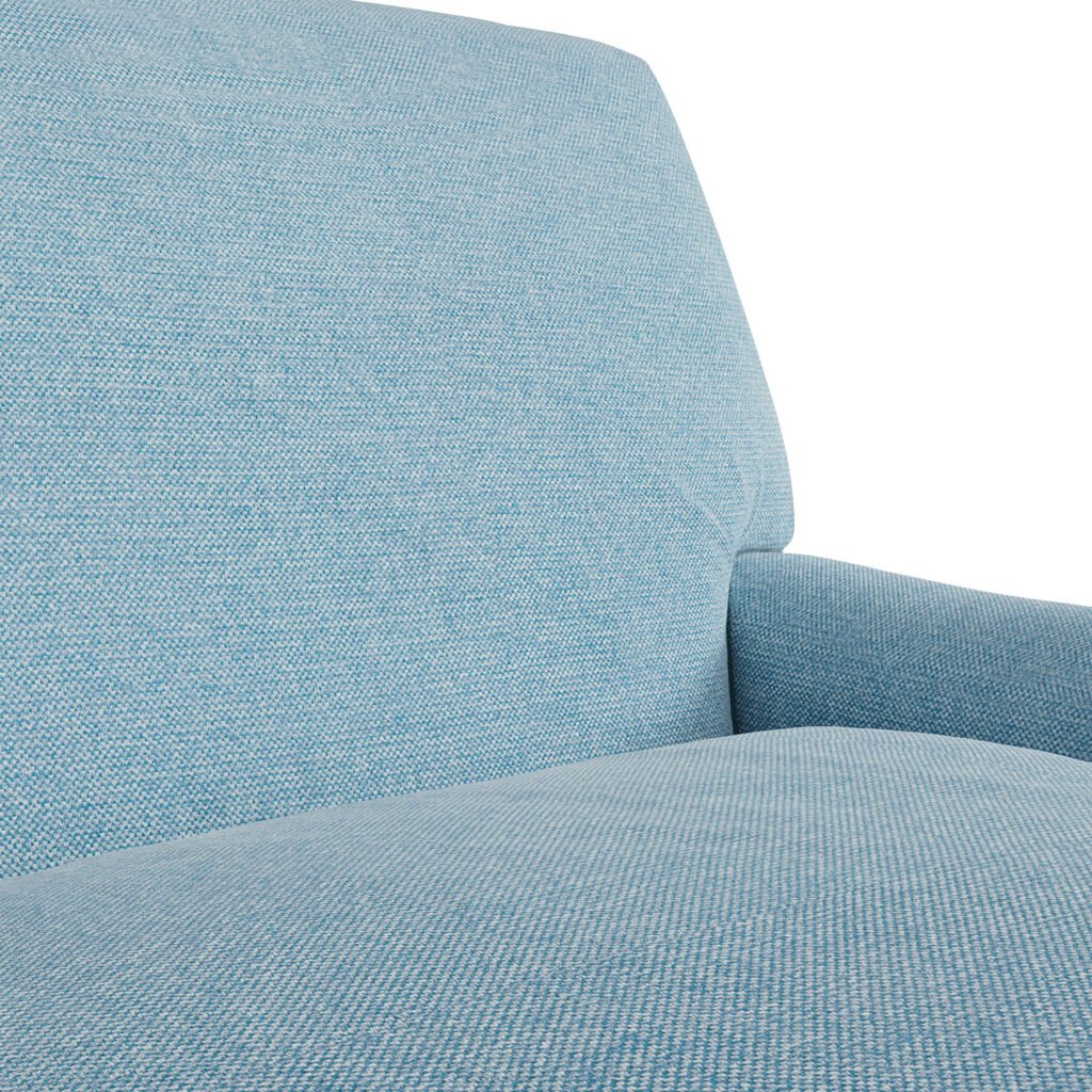 LPD Plumpton Duck Egg Blue Chenille Cuddle Chair 7 LPD Plumpton Duck Egg Blue Chenille Cuddle Chair