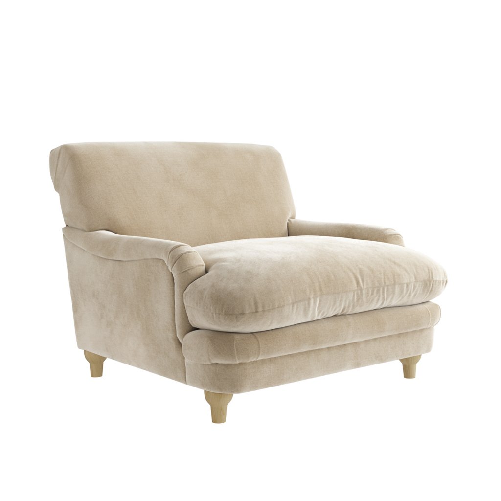 LPD Plumpton Sahara Chenille Cuddle Chair 3 LPD Plumpton Sahara Chenille Cuddle Chair