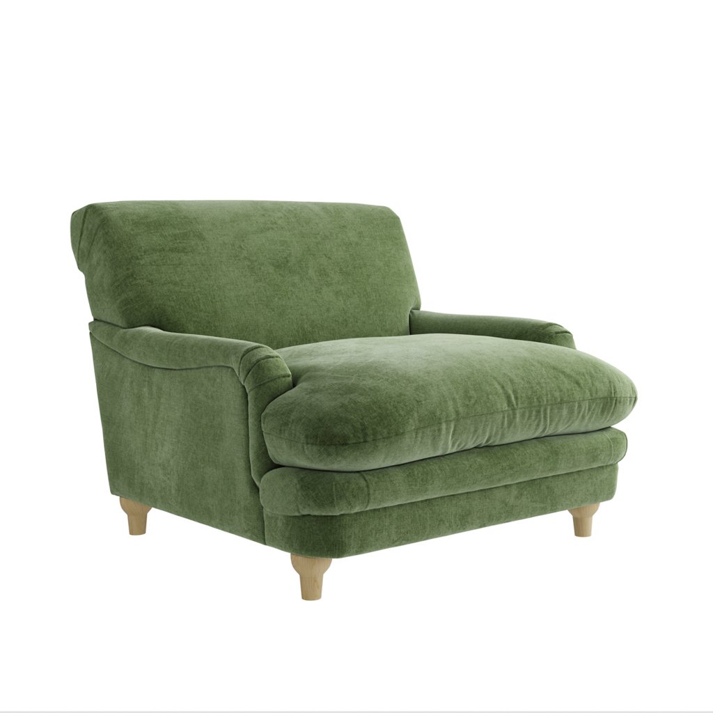 LPD Plumpton Vine Chenille Cuddle Chair 3 LPD Plumpton Vine Chenille Cuddle Chair