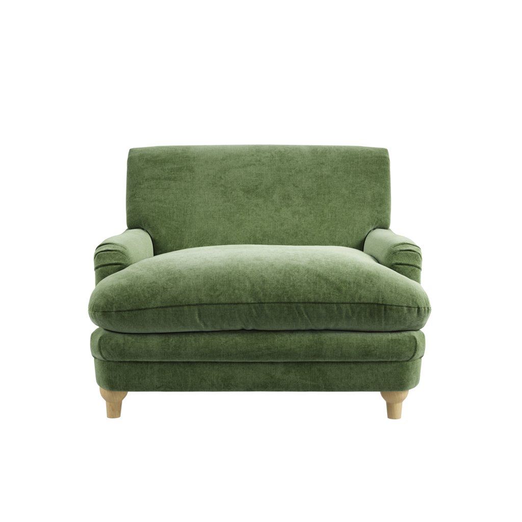 LPD Plumpton Vine Chenille Cuddle Chair 2 LPD Plumpton Vine Chenille Cuddle Chair