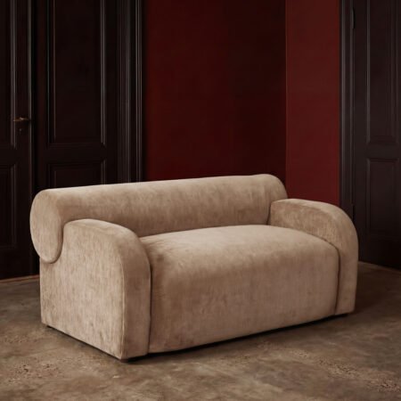 LPD Rivolli Sandy Chenille 2 Seater Sofa lifestyle