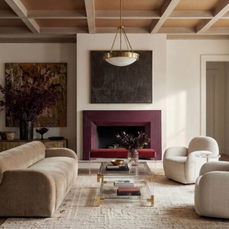 LPD Rivolli Sandy Chenille 3 Seater Sofa lifestyle
