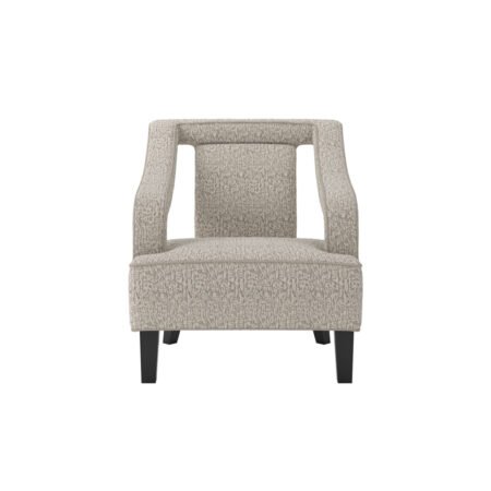 LPD Sofia Beige Textured Accent Chair