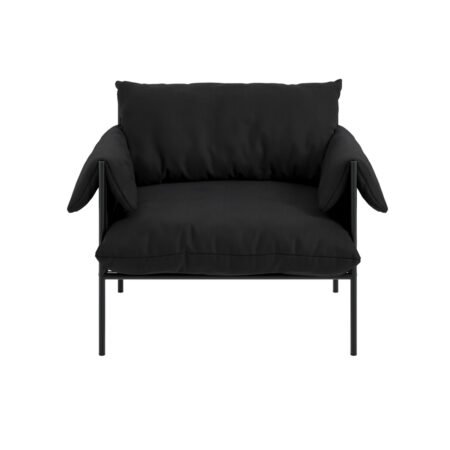 LPD Wardour Onyx Woven Accent Chair