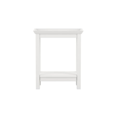 LPD Cote White Side Table