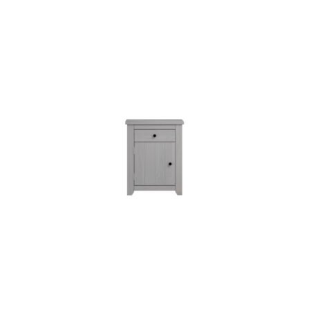 LPD Havana Grey Pine 1 Drawer Bedside Table