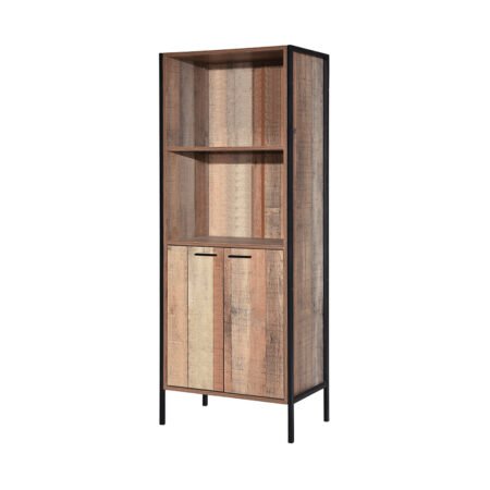 Zhomes 30 LPD Hoxton Industrial Bookcase Display Cabinet