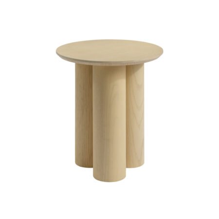 LPD Lane Blonde Wood Round Side Table